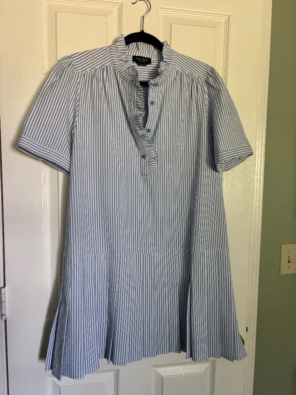 Kate Spade Summer Stripe Lake Dress Large